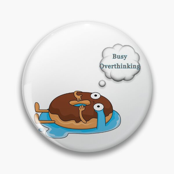 Item preview, Busy Overthinking funny crying Donut designed and sold by rejebolla.