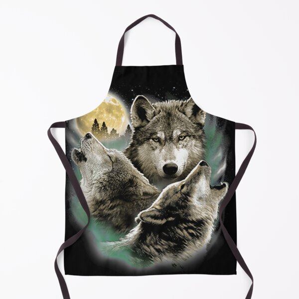 Item preview, Three Wolves Howling in Moonlight designed and sold by KA DESIGNS.