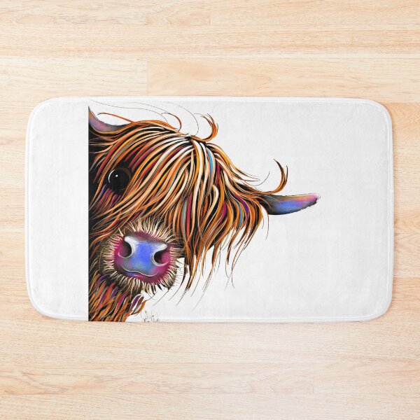 Item preview, HiGHLaND CoW PRiNT SCoTTiSH ' SuGaR LuMP ' BY SHiRLeY MacARTHuR designed and sold by Shirley MacArthur Art.