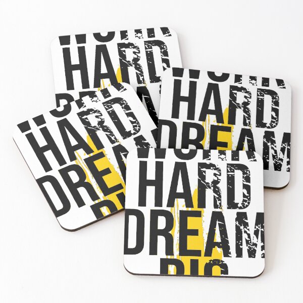 Item preview, work hard dream big designed and sold by gurvindersohi3.