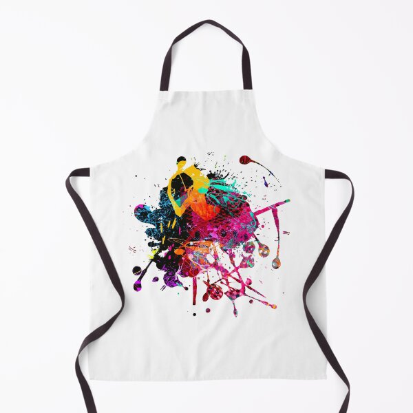Item preview, Funky art: Splash colors, abstract design designed and sold by aronia.