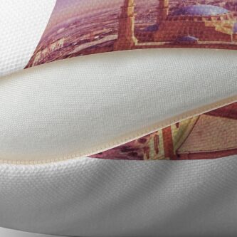 Alternate view of Tour de Liban Throw Pillow