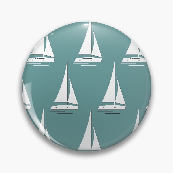 Item preview, Sailboat turquoise pattern designed and sold by EngineerGoC.