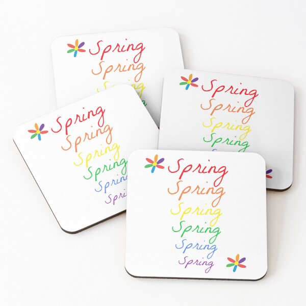 Item preview, Spring Flower Rainbow Colours designed and sold by misskrisnov.