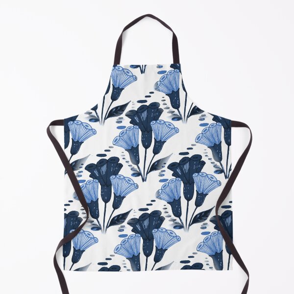 Item preview, Blue Hope Poster Style Flowers designed and sold by ckylin.