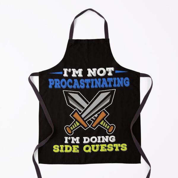 Item preview, not procrastinating I'm doing side quests t shirt  designed and sold by Majesticoo.