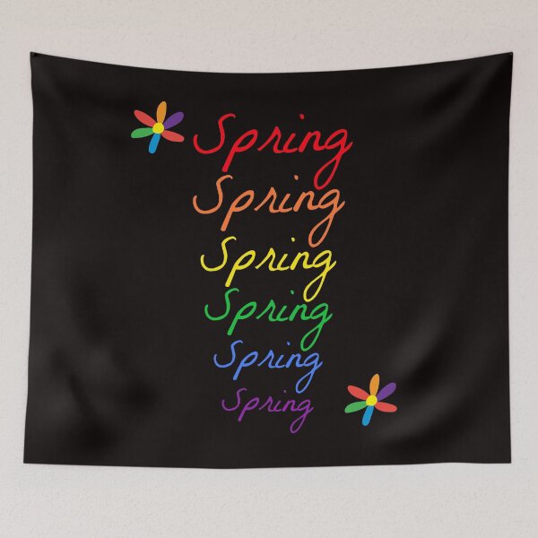 Item preview, Spring Flower Rainbow Colours designed and sold by misskrisnov.