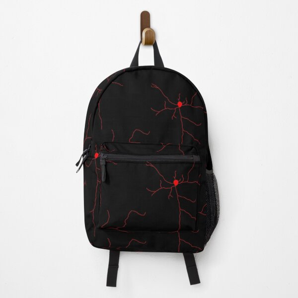 Item preview, Red fluorescent neuron drawing designed and sold by kzsg.