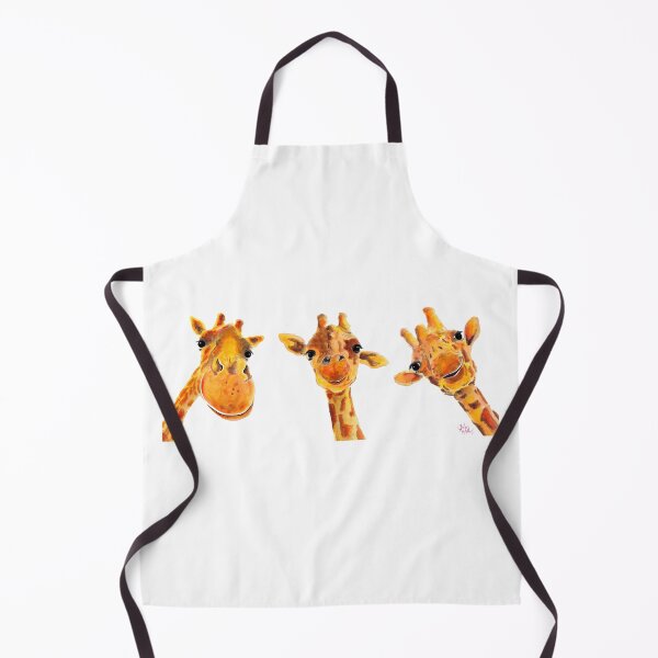 Item preview, GiRaFFe Zoo ANiMaL PRiNTS 'GooD FRieNDS ' BY SHiRLeY MaCARTHuR designed and sold by Shirley MacArthur Art.