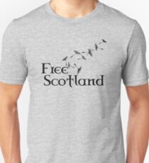 Free Scotland Dandelion Seed T-Shirt Unisex T-Shirt