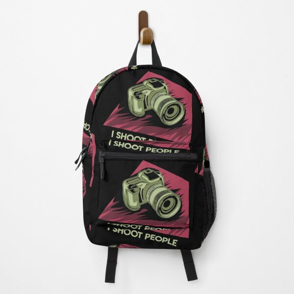 Item preview, Fun Photo Camera I Shoot People Funny Saying Gift designed and sold by Sandra78.