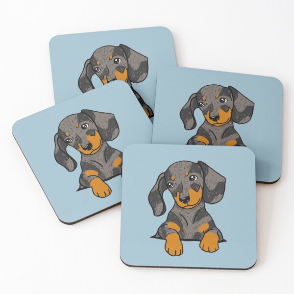 Item preview, Dapple Dachshund Puppy in Your Pocket designed and sold by Reiyankhairina.