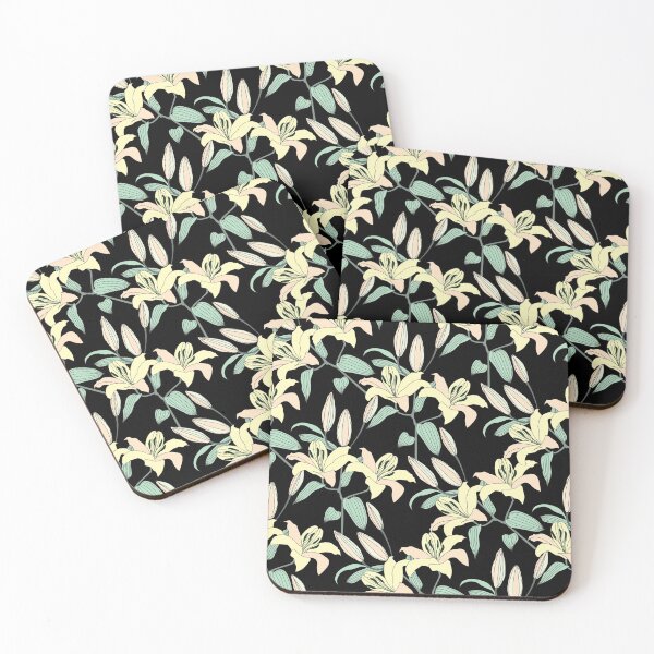 Item preview, White Lily Floral Pattern Flower Garden Plant Blossom Gardening Lovers designed and sold by TopTeeShop.
