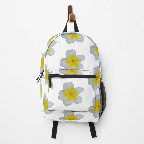 Item preview, plumeria flower and white background designed and sold by hutofdesigns.