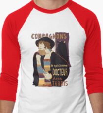 Le Fourth Doctor Men's Baseball ¾ T-Shirt