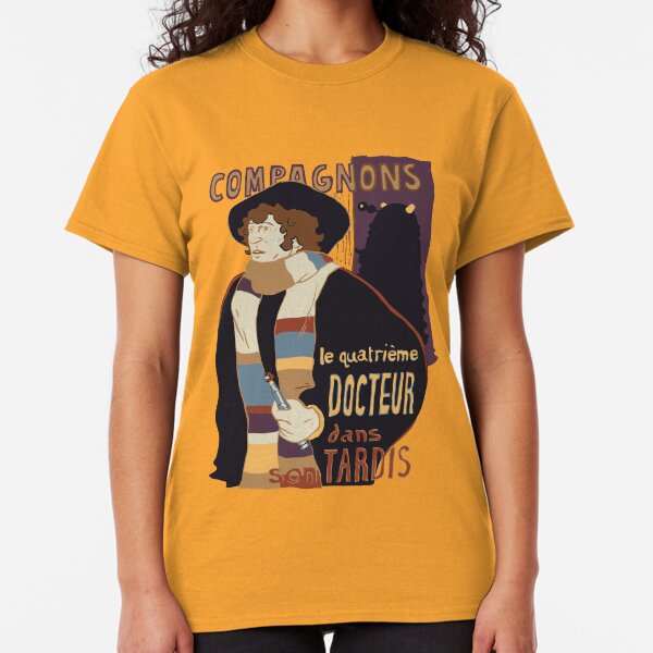 Le Fourth Doctor Classic T-Shirt