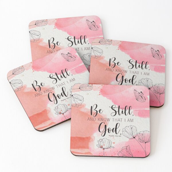 Item preview, Be Still Psalm 46:10 Abstract Line Art designed and sold by KA DESIGNS.
