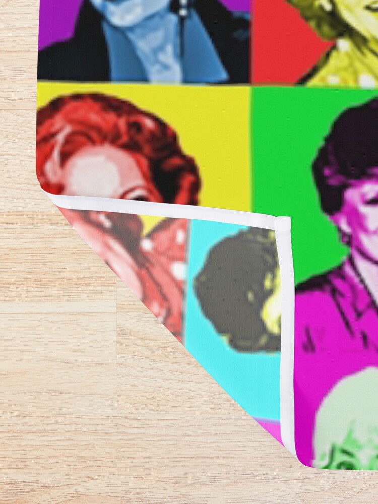 "Goldene Mädchen - Danke, dass Sie ein Freund sind - Andy Warhol Print