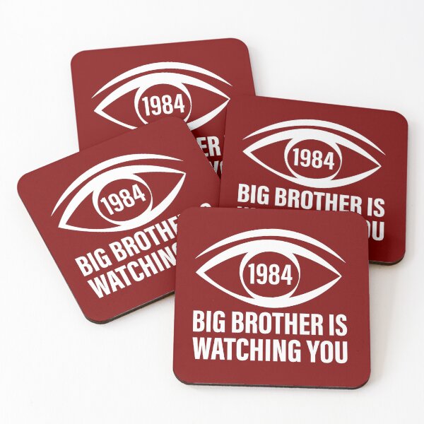 Item preview, Big Brother is Watching You (George Orwell, 1984) designed and sold by MerchHouse.