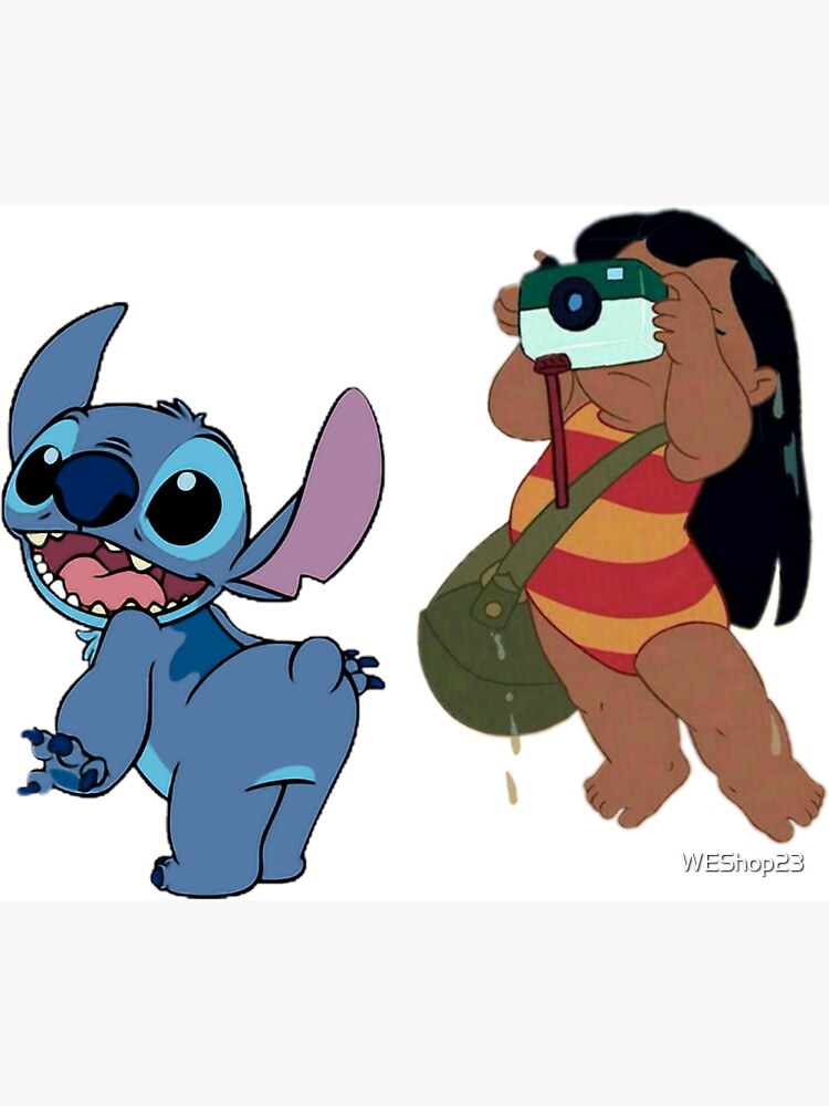 really cute lilo and stitch HELLO Kids T-Shirt for Sale by WEShop23