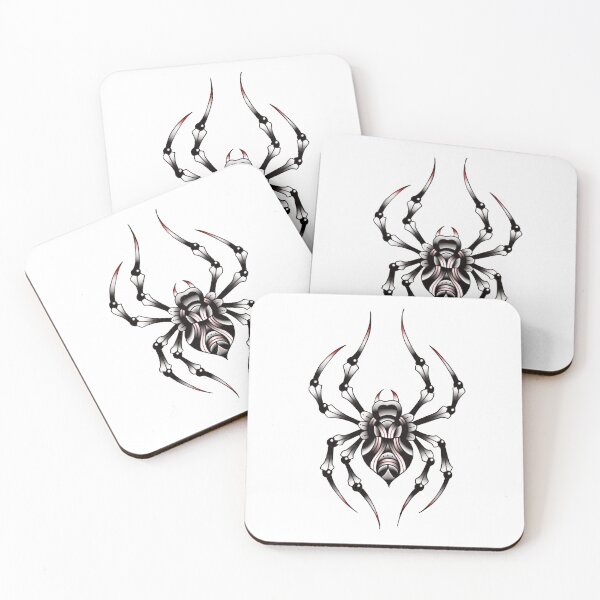 Item preview, Spider traditional tattoo design designed and sold by LPdesigns2020.