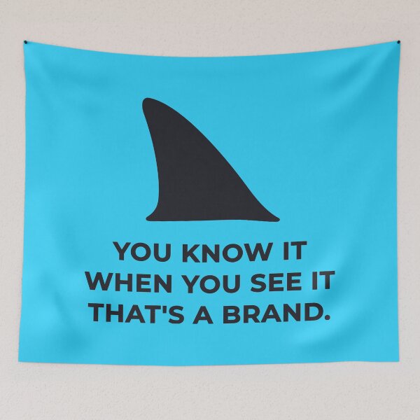 Item preview, Shark Fin Artwork - You know it when you see it - Shark Brand designed and sold by Ngaiseot.