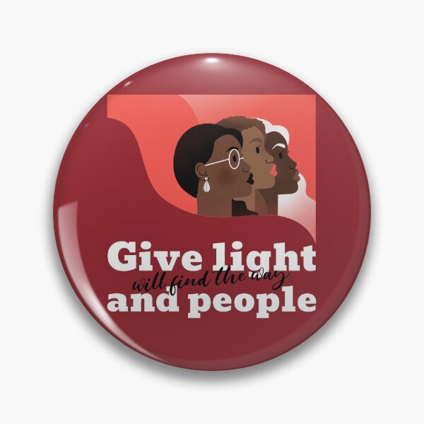 Item preview, Give Light and People Will Find the Way designed and sold by retro87tee.