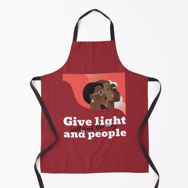 Item preview, Give Light and People Will Find the Way designed and sold by retro87tee.