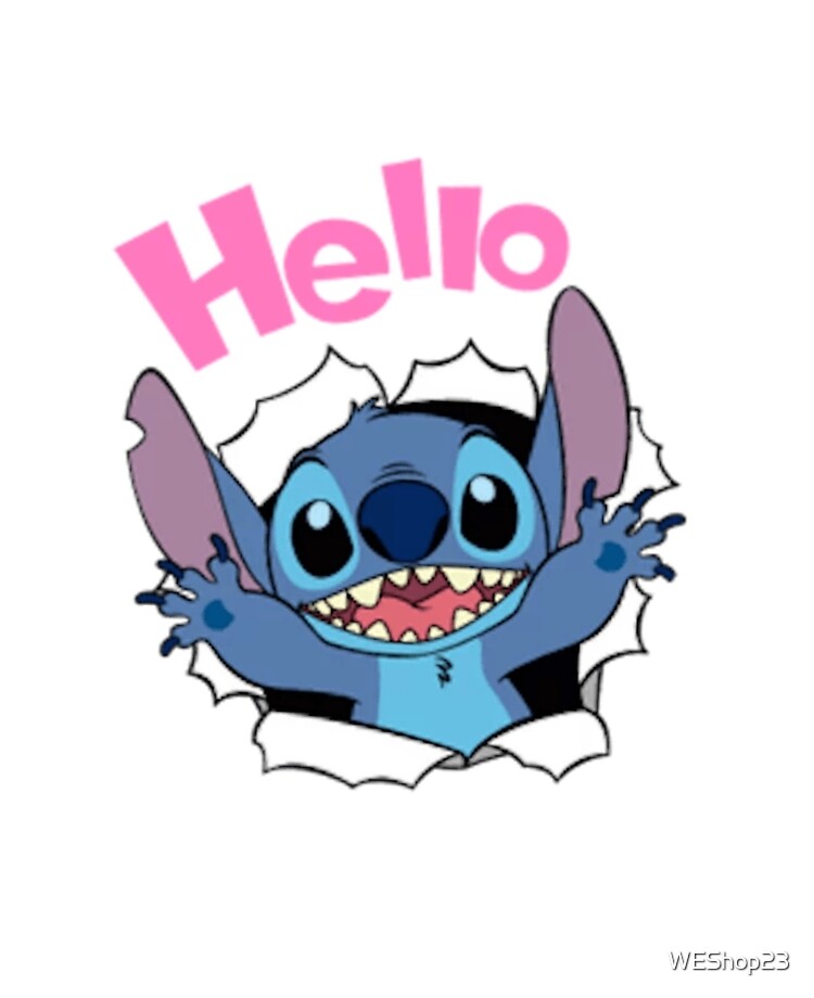 Funda y vinilo para iPad « lilo y stitch hola» de WEShop23 | Redbubble