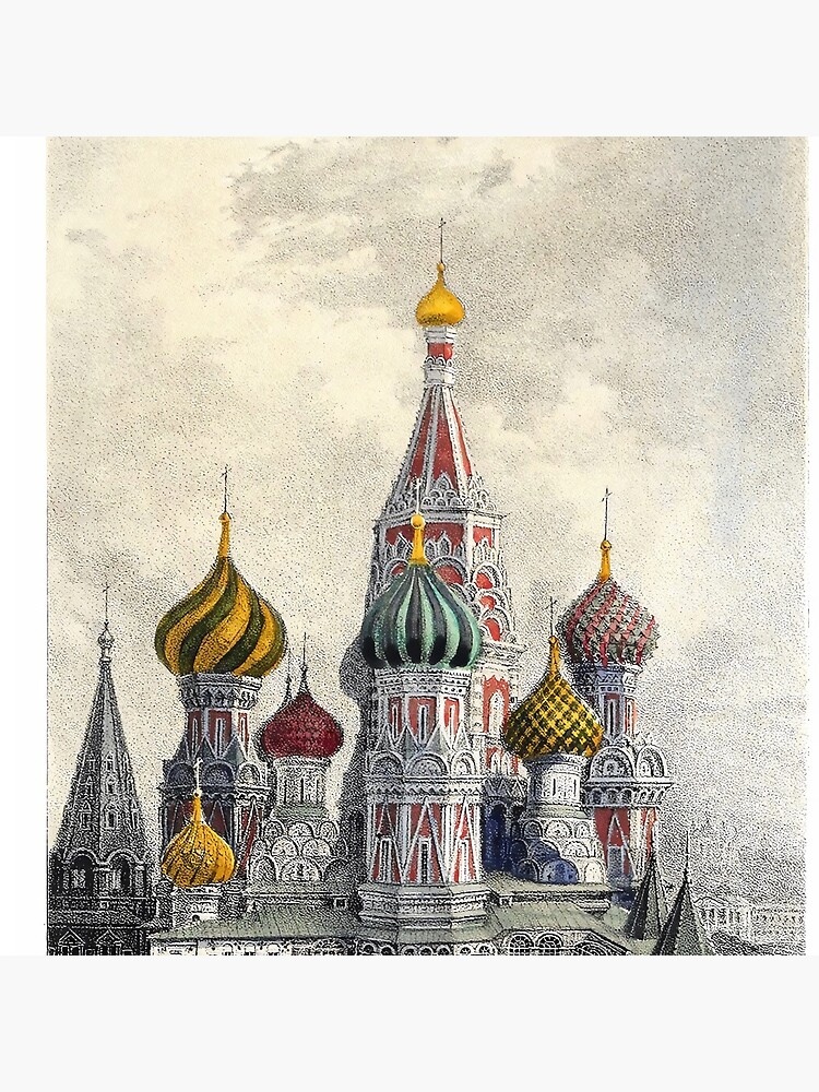 Saint Basil’s Cathedral, Moscow by webcaff-design