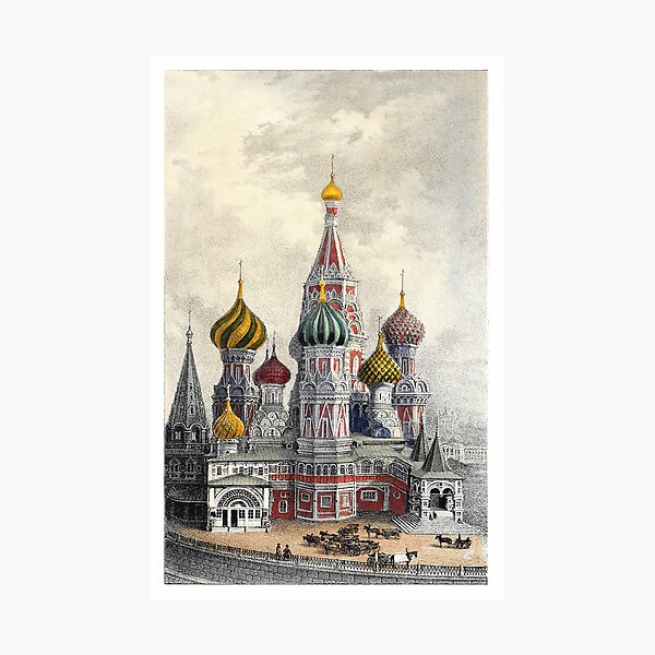 Saint Basil’s Cathedral, Moscow Photographic Print