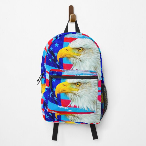 Item preview, Bald Eagle Head over Stars and Stripes designed and sold by Dalyndigital Photography.