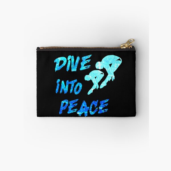 Item preview, Dive into Peace Springboard Diving Watersport Diver Gift designed and sold by tgulko.