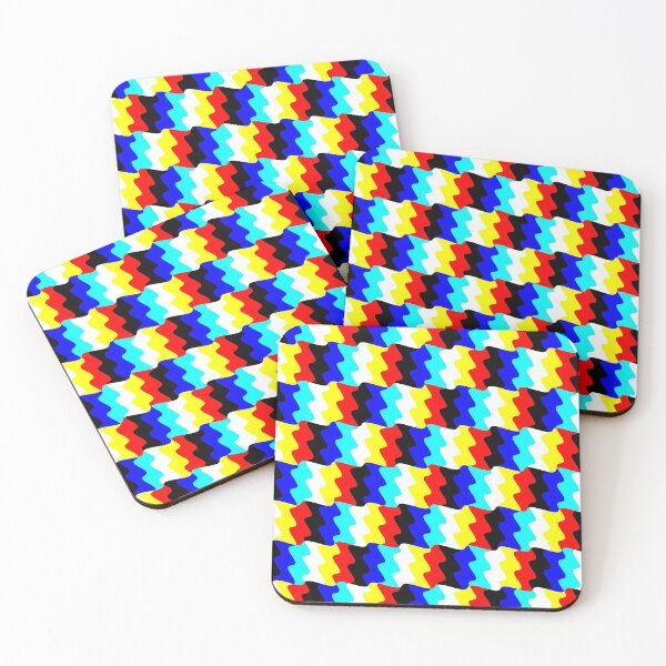 Item preview, Technicolor Psychedelic pattern designed and sold by Chand Khalid.