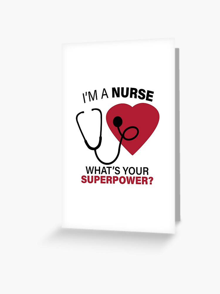 Im a Nurse Whats Your SuperPower Aqua - Name Badge Hungary