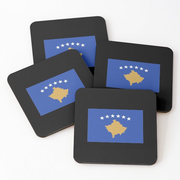 Item preview, Kosovo flag flag designed and sold by GeogDesigns.