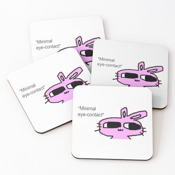 Item preview, minimal eye contact designed and sold by Puhtutz evil shop of evil wares.
