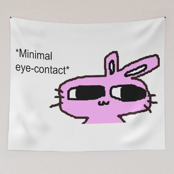 Item preview, minimal eye contact designed and sold by Puhtutz evil shop of evil wares.
