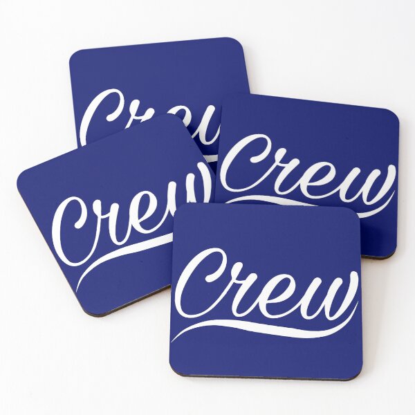 Item preview, Crew Marine nautical Graphic Text designed and sold by BluedarkArt.
