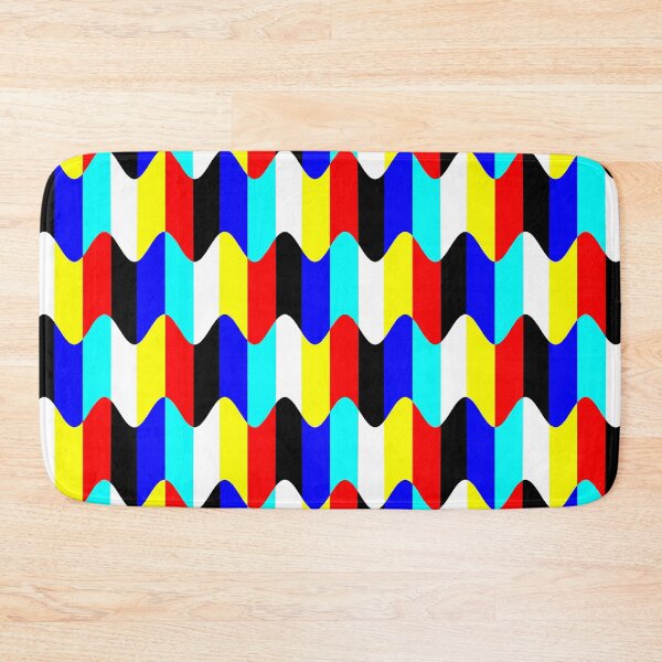 Item preview, Technicolor vibrant abstraction designed and sold by Chand Khalid.
