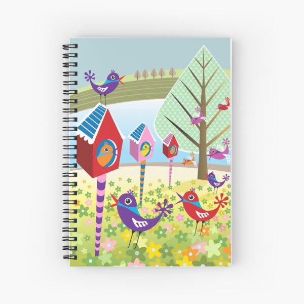 Bird Chatter Spiral Notebook