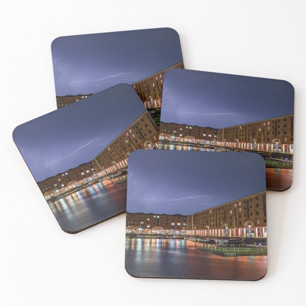 Item preview, Lightning over the Albert Dock designed and sold by Paul Madden.
