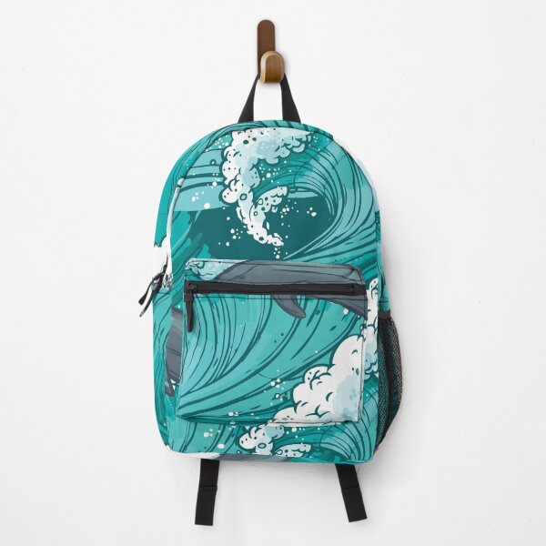 Item preview, Sea Waves and Dolphins designed and sold by AnastasiaDesign.