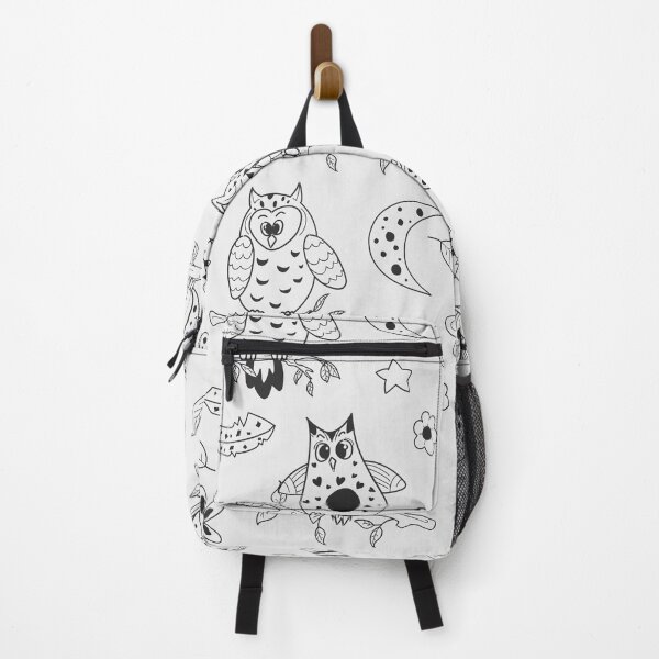Item preview, Cute Hand Drawn Owls designed and sold by AnastasiaDesign.