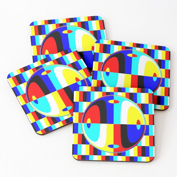 Item preview, Technicolor ai abstract art designed and sold by Chand Khalid.