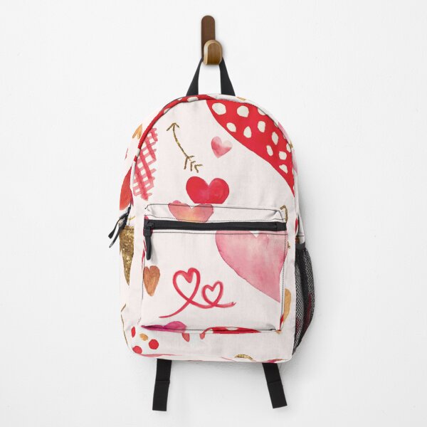 Item preview, Cute Colorful Hearts Pattern designed and sold by AnastasiaDesign.
