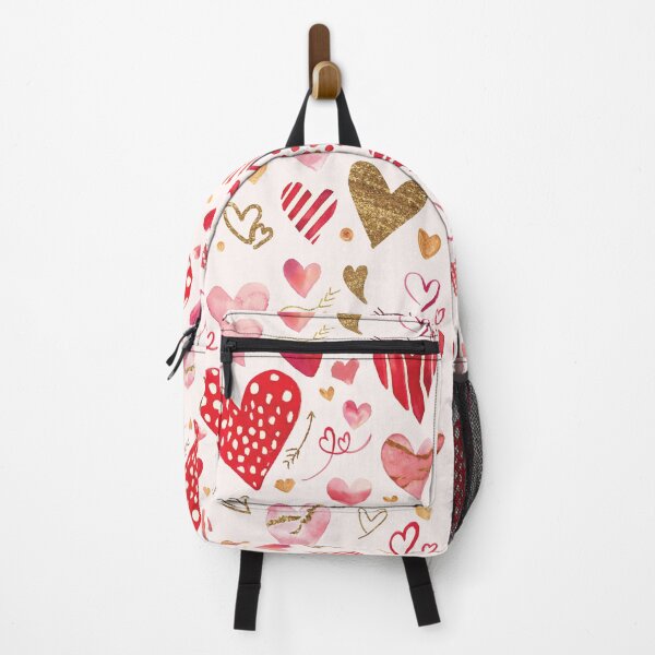 Item preview, Hand Drawn Hearts Pattern designed and sold by AnastasiaDesign.