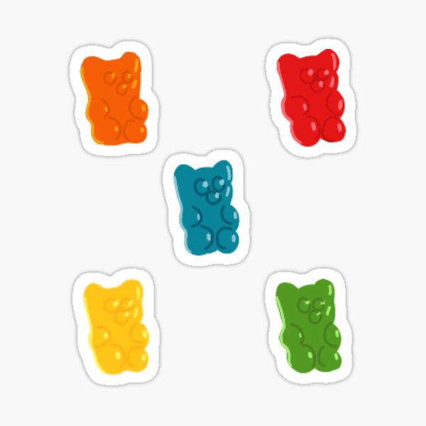 Item preview, gummy bears designed and sold by ravidesignit.