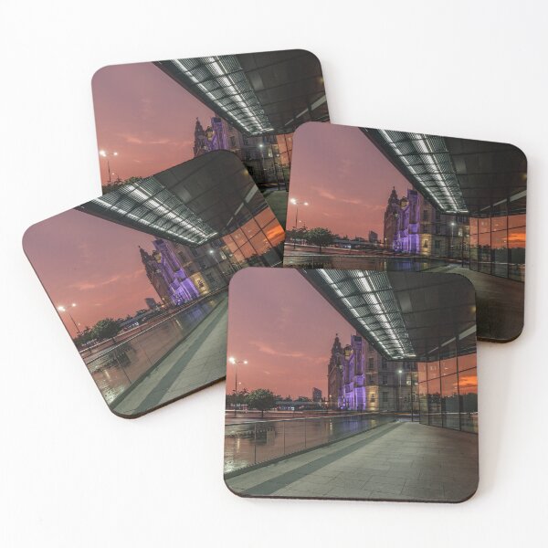 Item preview, Sunset from the Pier Head Liverpool designed and sold by Paul Madden.