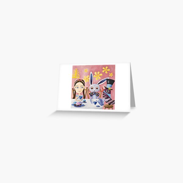 The Tea Party Greeting Card
